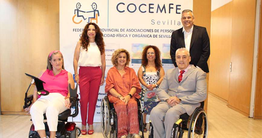 COCEMFE Sevilla celebra un encuentro sobre el proyecto EU-RUDISNET