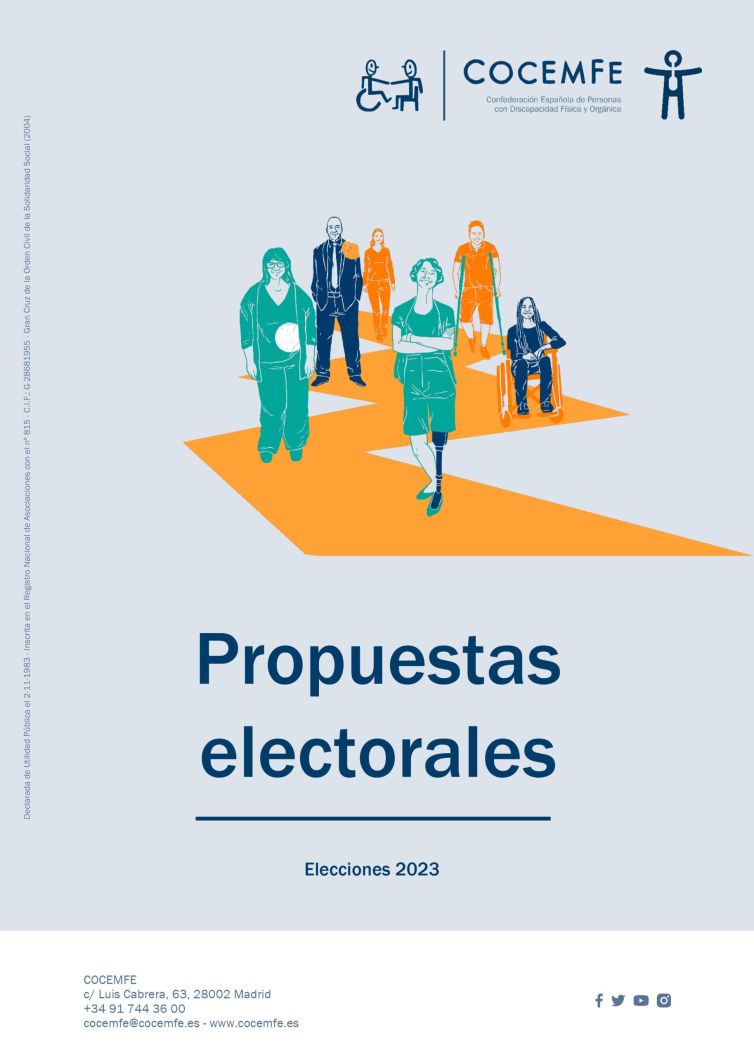 Propuestas electorales COCEMFE 2023.