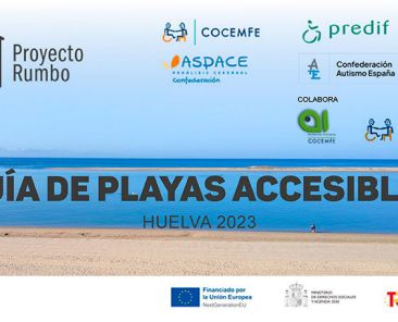 COCEMFE publica la Guía de playas accesibles de la provincia de Huelva