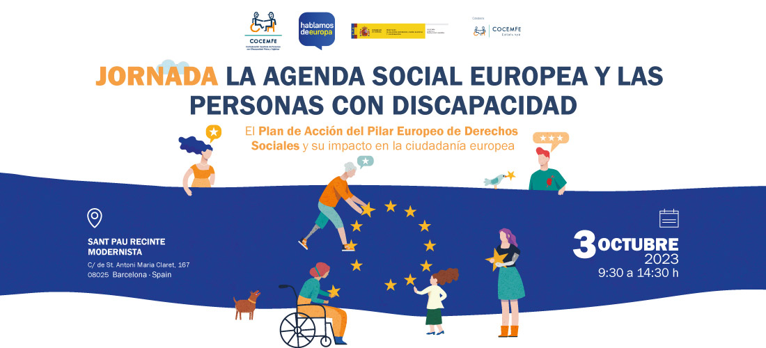 cocemfe-jornada-agenda-social-europea-discapacidad-cartel-evento