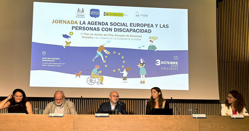 COCEMFE reclama que el Consejo Europeo priorice los derechos de las personas con discapacidad