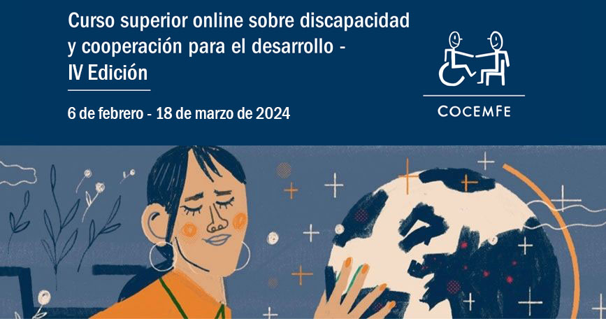 IV Edición Curso superior online sobre discapacidad y cooperación para el desarrollo