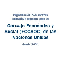 Organización con estatus consultivo especial ente el Consejo Económico y Social (ECOSOC) de las Naciones Unidas desde 2021