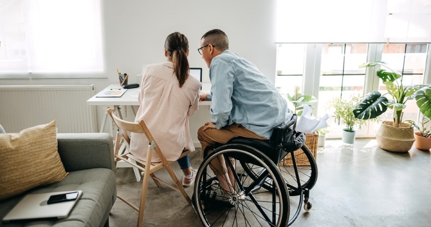 Asistencia personal para la vida independiente.