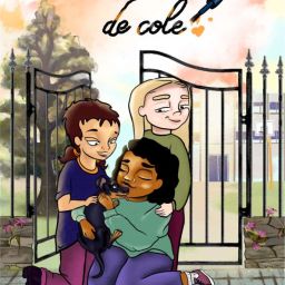 Portada del cuento infantil “Amelia se cambia de cole” de COCEMFE, protagonizado por una niña con discapacidad que reflexiona sobre la empatía y la inclusión escolar.