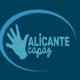 Cartel de Alicante CAPAZ 2025 con actividades del Día Internacional de las Personas con Discapacidad en la Avenida de la Constitución.