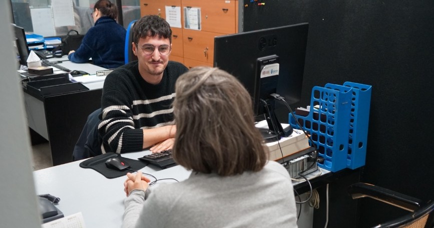 Personas con discapacidad participan en una sesión formativa del Programa Integrado de Empleo de COGAMI.