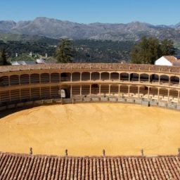 Vista general de una plaza de toros tradicional relacionada con la reforma del Reglamento Taurino.