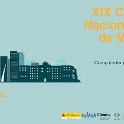 XIX Congreso Nacional Anual de Miastenia 2026 – AMES Cartel del XIX Congreso Nacional Anual de Miastenia 2026 organizado por AMES en Madrid, con información sobre fecha, lugar y lema del encuentro.
