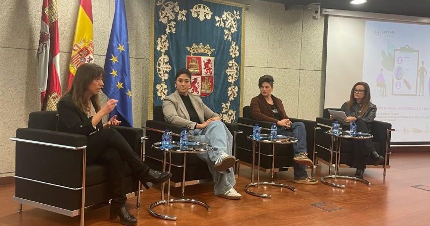 Conversatorio sobre mujer, discapacidad y empleo organizado por COCEMFE Castilla y León en el Consejo Económico y Social de Castilla y León.