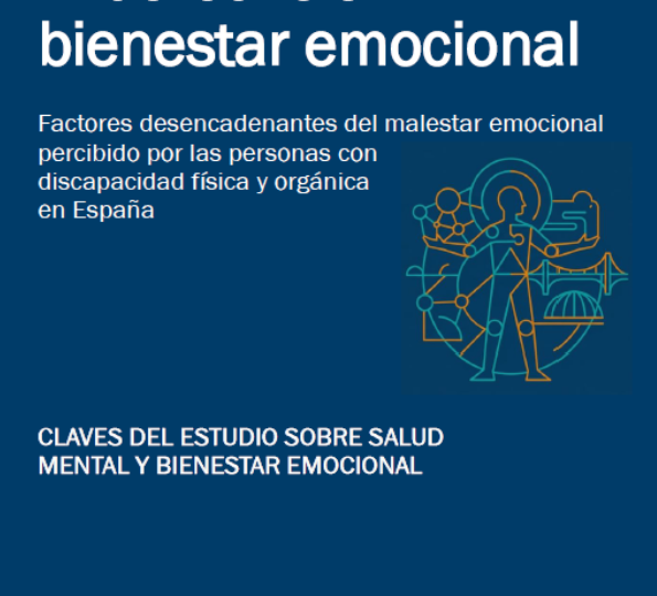 Portada del estudio de COCEMFE sobre el derecho al bienestar emocional en personas con discapacidad física y orgánica en España.