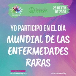 Día Mundial de las Enfermedades Raras 2026 – Federación ASEM Cartel del Día Mundial de las Enfermedades Raras 2026 con el lema “Yo participo”.