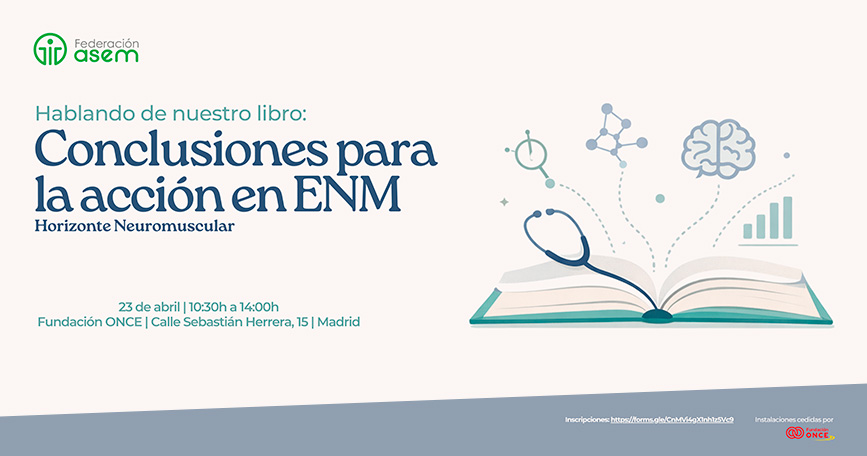 Personas asistentes en la jornada Horizonte Neuromuscular organizada por Federación ASEM en Madrid