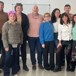 Participantes del proyecto de fortalecimiento asociativo de COCEMFE Castilla y León Grupo de participantes en una formación del proyecto de fortalecimiento asociativo de COCEMFE Castilla y León.
