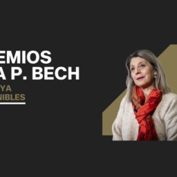 Cartel de la convocatoria de la I Edición de los Premios Eva P. Bech de la Federación Española del Hígado con una fotografía de Eva Pérez Bech y el mensaje "Bases ya disponibles".