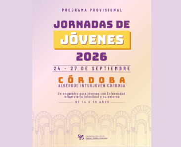 Cartel de las Jornadas de Jóvenes 2026 de ACCU, del 24 al 27 de septiembre en Córdoba.