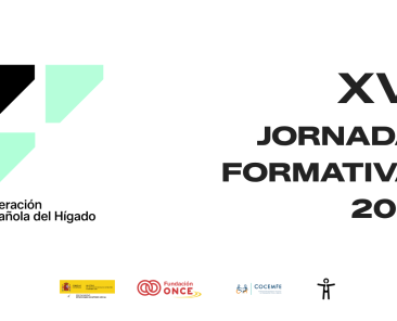XVII Jornadas Formativas de la Federación Española del Hígado 2026 Cartel de las XVII Jornadas Formativas 2026 de la Federación Española del Hígado, con su logotipo y los de las entidades colaboradoras.